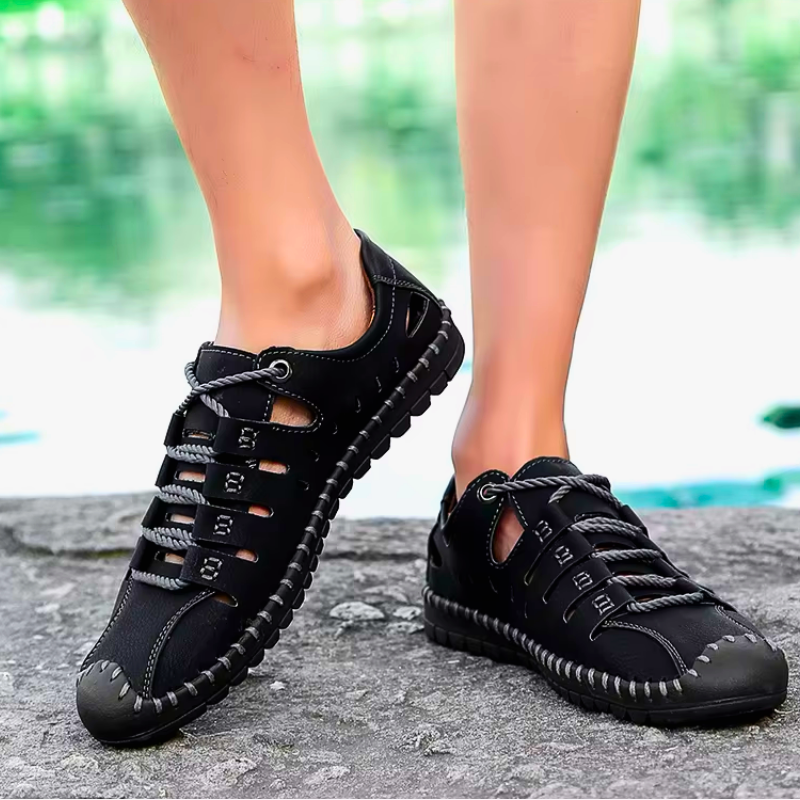 [COMPRE 1 LEVE 2] Mocassim Ortopédico Italiano de Couro Legitimo