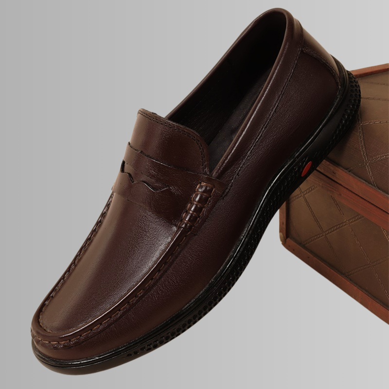[COMPRE 1 LEVE 2] Mocassim Ortopédico Italiano de Couro Legitimo