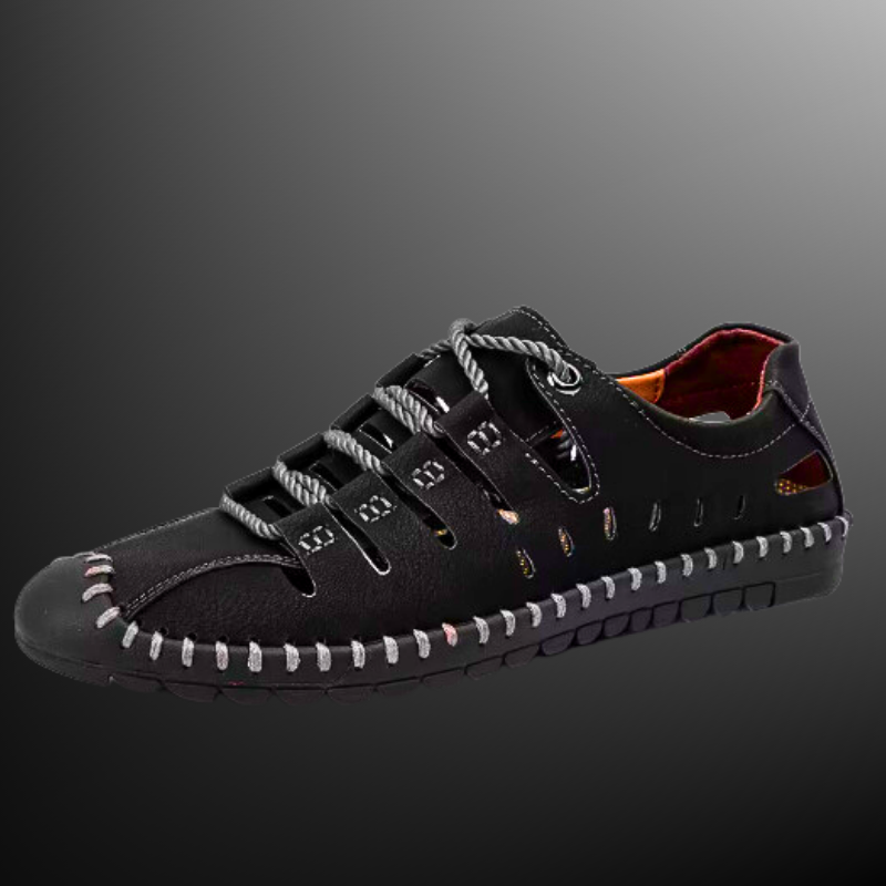 [COMPRE 1 LEVE 2] Mocassim Ortopédico Italiano de Couro Legitimo