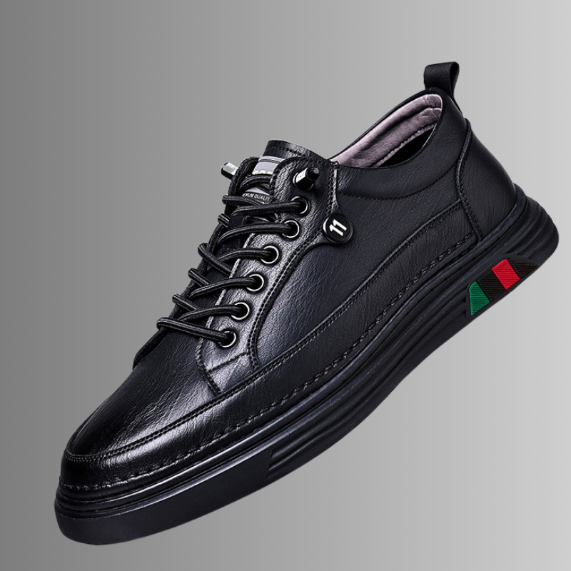 [COMPRE 1 LEVE 2] Tênis Ortopédico Italiano de Couro Legitimo